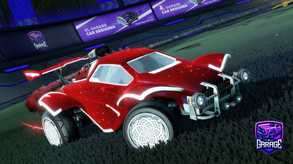 A Rocket League car design from TOTYBarryScott