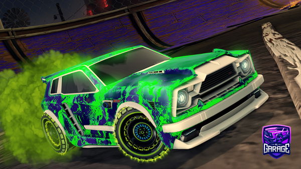 A Rocket League car design from Devoratorul