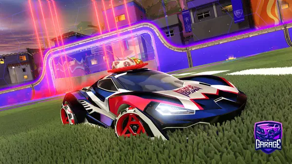 A Rocket League car design from Capybara_RL