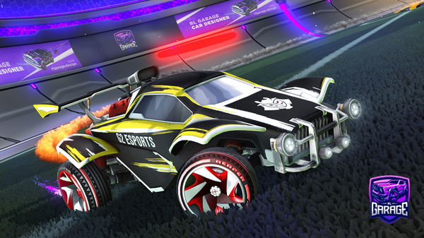 A Rocket League car design from ashhxpe