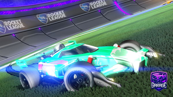 A Rocket League car design from Phantom_Eclipse_