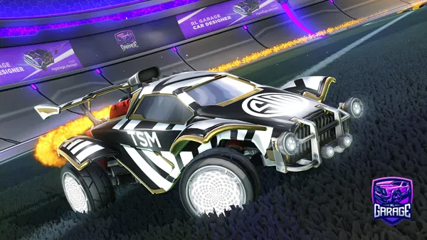 A Rocket League car design from REEZYNova