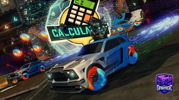 A Rocket League car design from Creepy3948