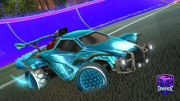 A Rocket League car design from Caroon-The-Trader