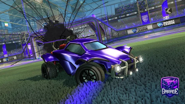 A Rocket League car design from Ocean9