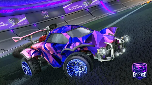 A Rocket League car design from Beefsnekky