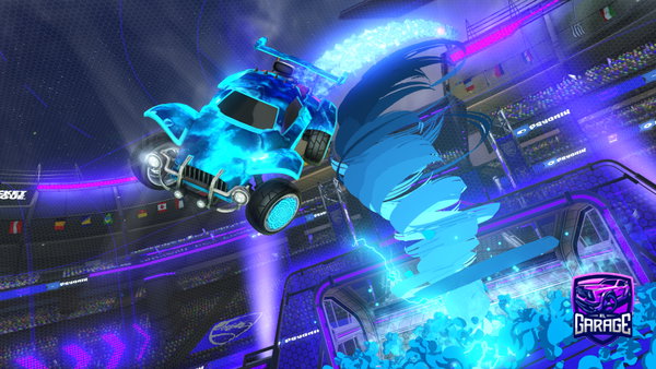 A Rocket League car design from da_boomer_king