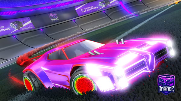 A Rocket League car design from plat1dribbler