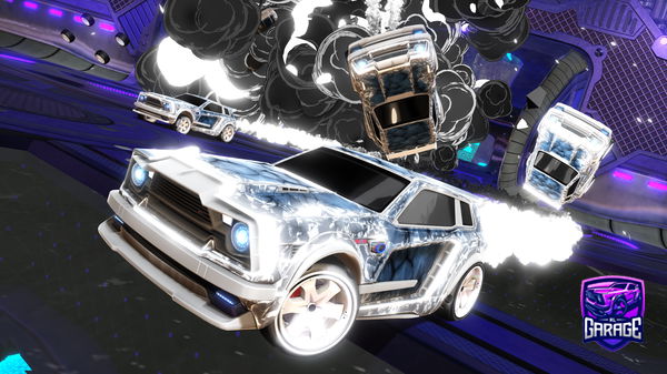 A Rocket League car design from Vegas_Vixen