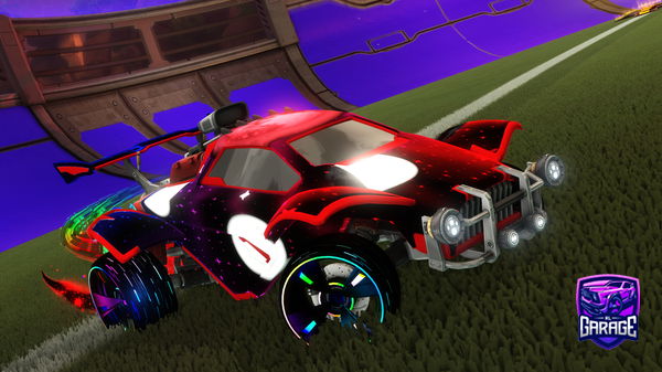 A Rocket League car design from LUCAYTPRIME