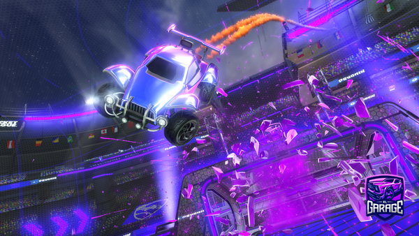 A Rocket League car design from Zacdfox