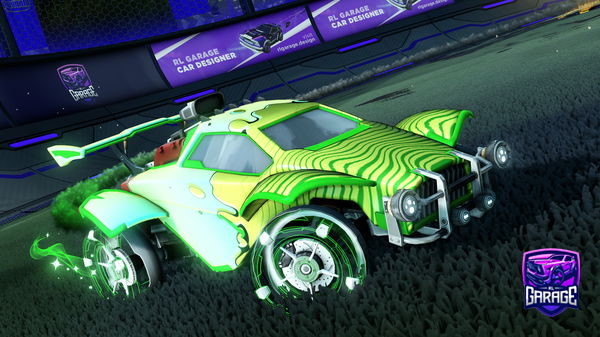 A Rocket League car design from sn0b