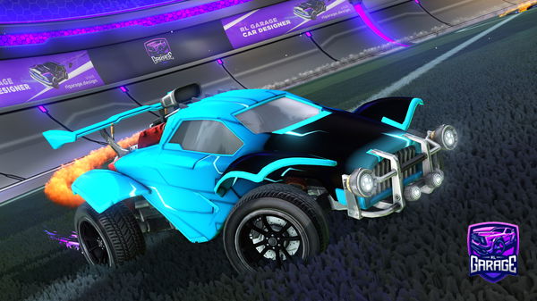 A Rocket League car design from jdipros3
