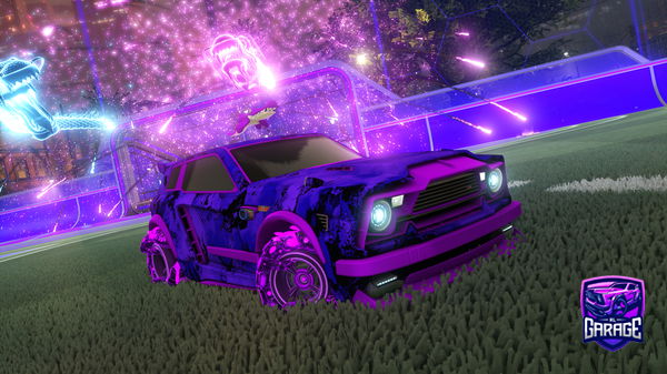 A Rocket League car design from shockwaveshark