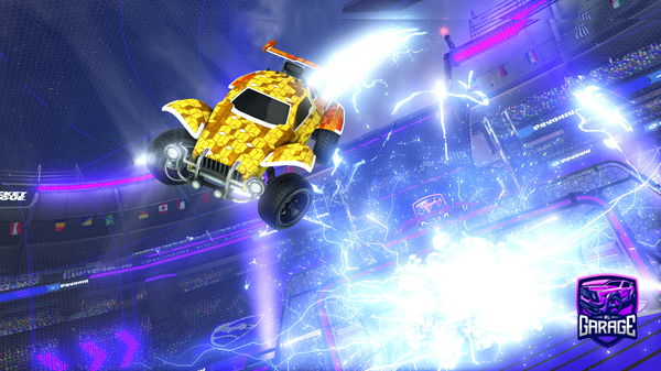 A Rocket League car design from Joshua587337