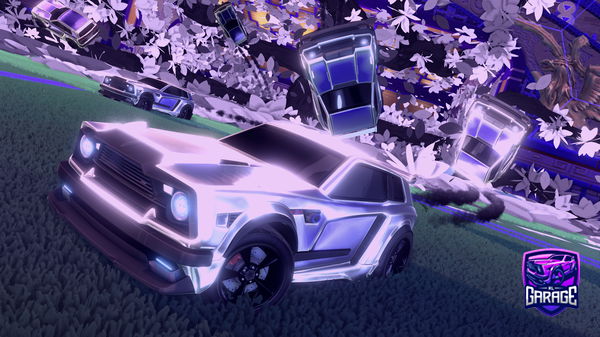 A Rocket League car design from natesalaa