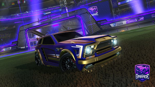 A Rocket League car design from God9834