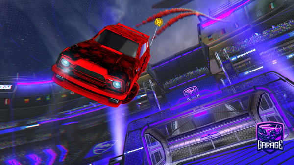 A Rocket League car design from FireFedir