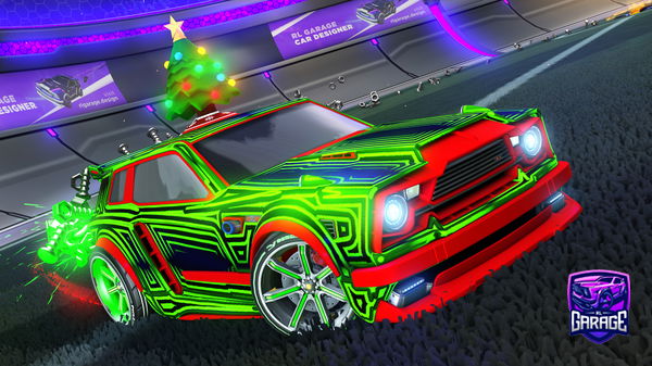 A Rocket League car design from oldangreg