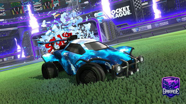 A Rocket League car design from AIM17-RL