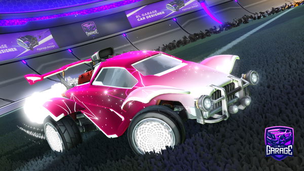 A Rocket League car design from XxDudov123xX