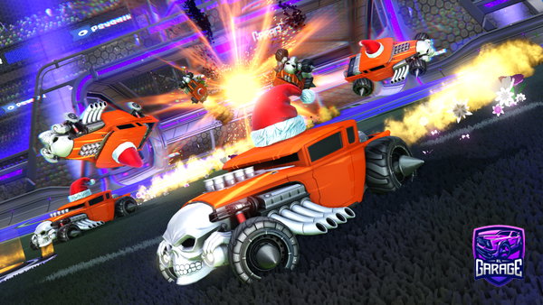 A Rocket League car design from Weaksouse