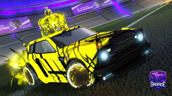 A Rocket League car design from averagexboxguymobile