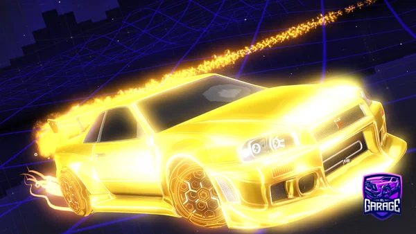 A Rocket League car design from GmdFlame_