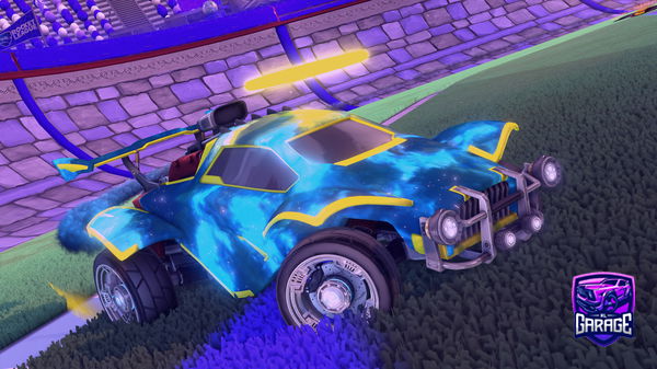 A Rocket League car design from SwiggtySwooty01