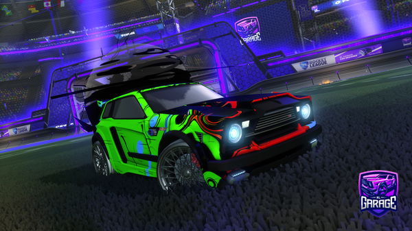 A Rocket League car design from Ax0Quel