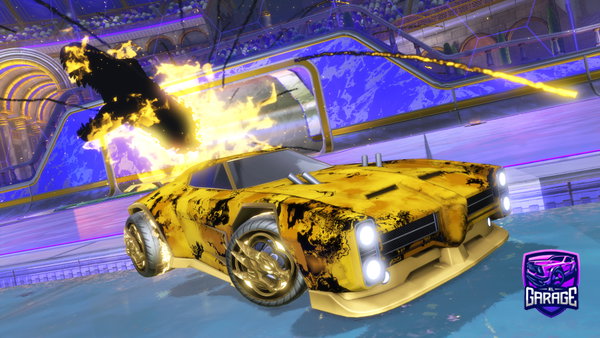 A Rocket League car design from Cafedoppio