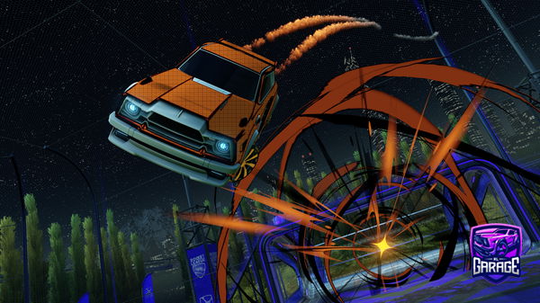 A Rocket League car design from PewPewGamer64