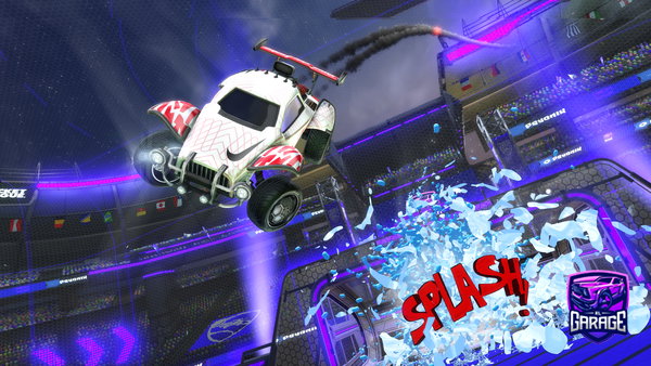 A Rocket League car design from FaZeGarfield389