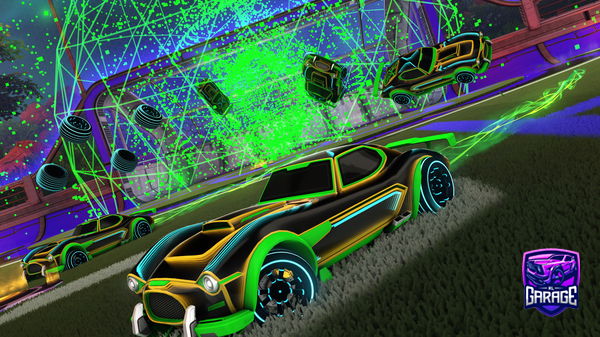 A Rocket League car design from BarkingLilly