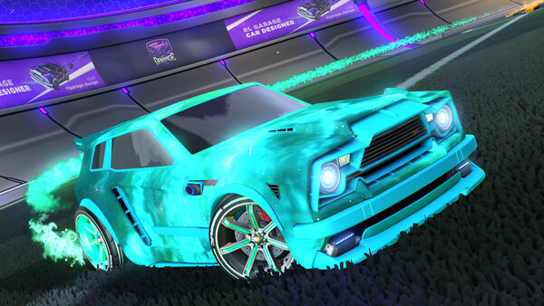 A Rocket League car design from raaaaaz9