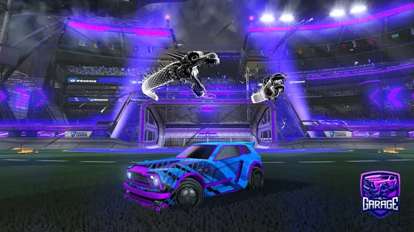 A Rocket League car design from momosgo