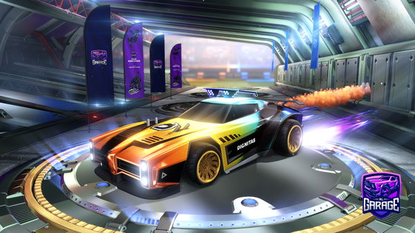 A Rocket League car design from StarrWasMyst