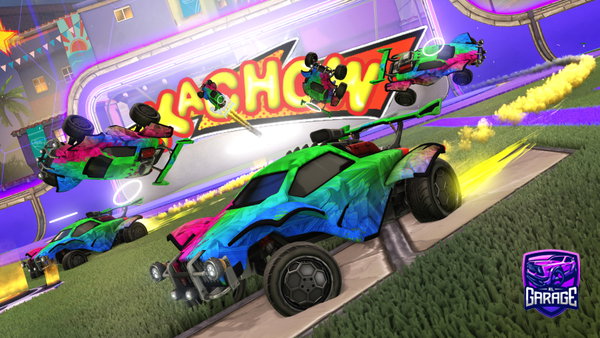 A Rocket League car design from Tin-Tin_-