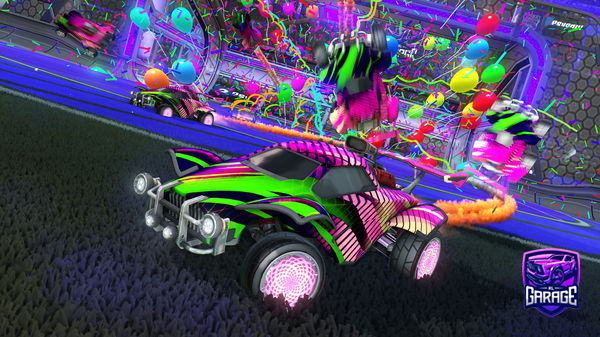 A Rocket League car design from ThaPinheadLarry