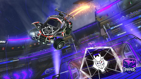 A Rocket League car design from xxm4trxxyt