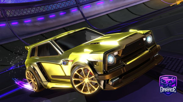 A Rocket League car design from TWOLights