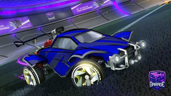 A Rocket League car design from shieldz