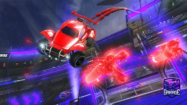 A Rocket League car design from TTV_Scoobyboo