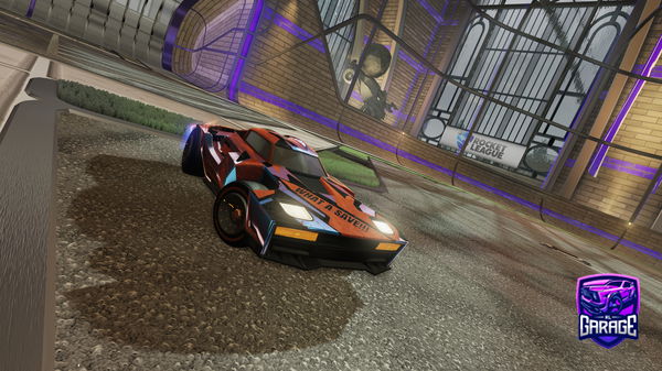 A Rocket League car design from t7k0