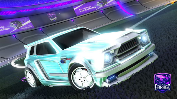 A Rocket League car design from Yacinedz