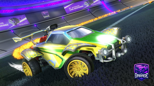 A Rocket League car design from User382778299473727