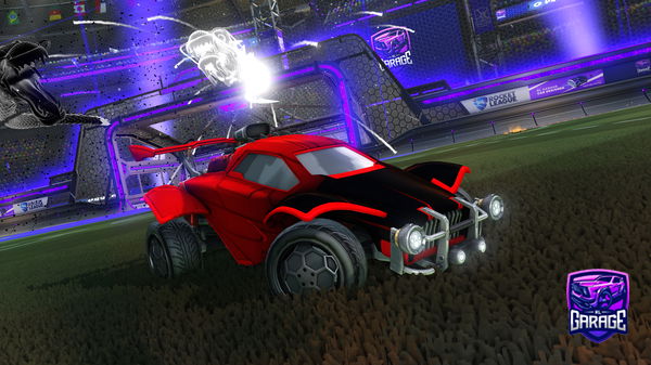 A Rocket League car design from futlfc