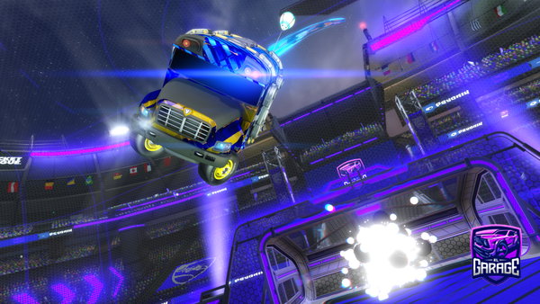 A Rocket League car design from ZFnLegend10