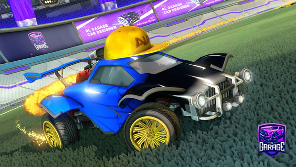 A Rocket League car design from Matzediekatze123