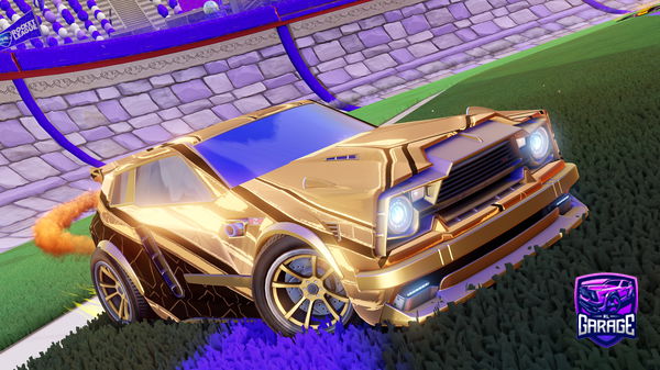 A Rocket League car design from lomono